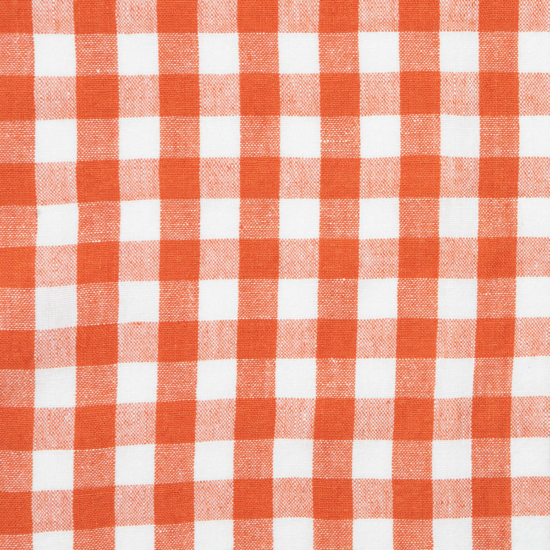 Alessandro Linen Square Napkins, Clementine
