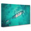 Shipwreck In Black Rock Beach Australia - Wrapped Canvas-55342287