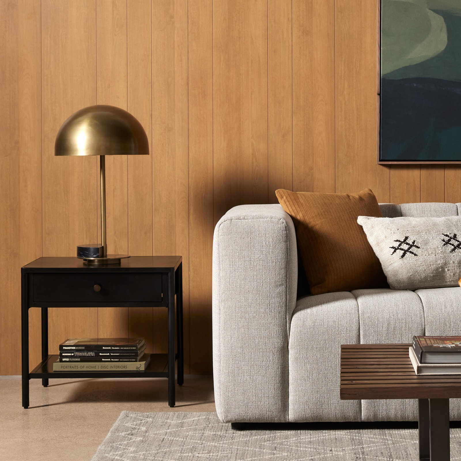 Acer End Table With Storage