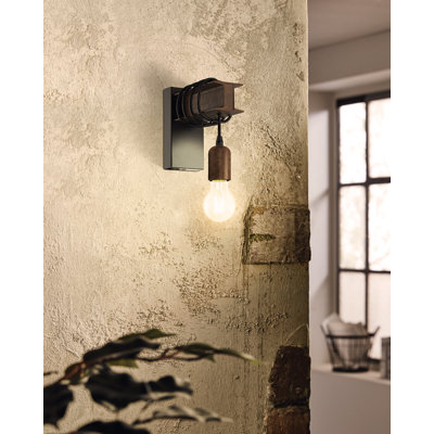 Dugan Steel Armed Sconce