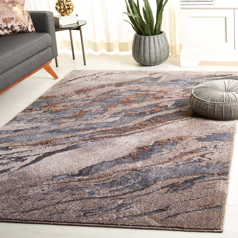 Pacific Performance Abstract Rug, Rectangle 9' x 12'