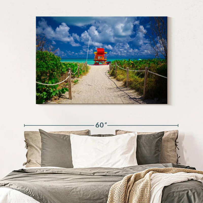 Gillard Miami Lifeguard Tower Path, H 34 po x l 51 po