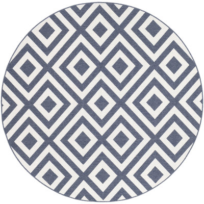 Tapis gris anthracite / blanc Derle