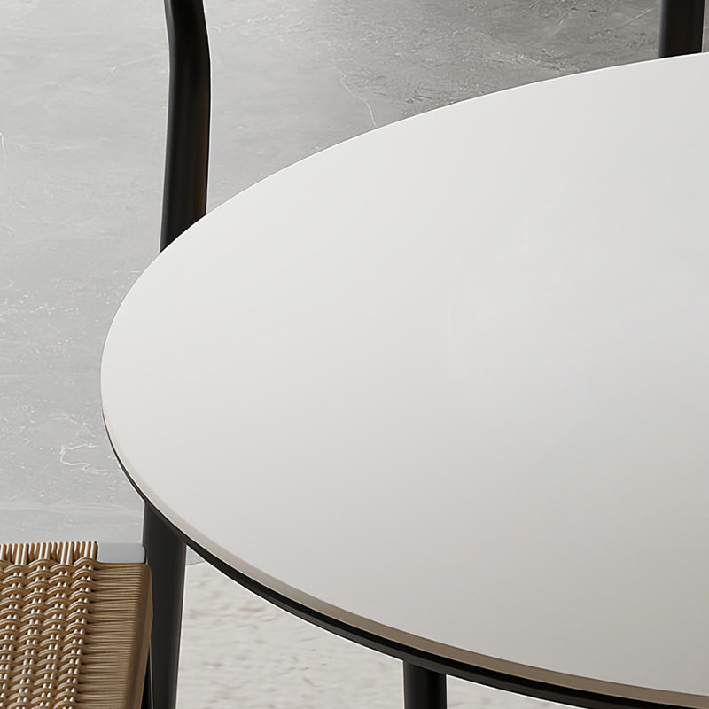 Petite table et chaise de style explosion, H 29,5 po x L 47,2 po x l 47,2 po