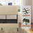 Queen Size Platform Bed , Metal Bed Frame With Charging Station, No Box Spring Needed, (Beige), Noise Free,Easy Assemble.-1059145125