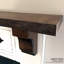 Grand corbeau de bois cherry, l 1 3/4 po x P 4 1/2 po x H 9 po-29831204-29831205