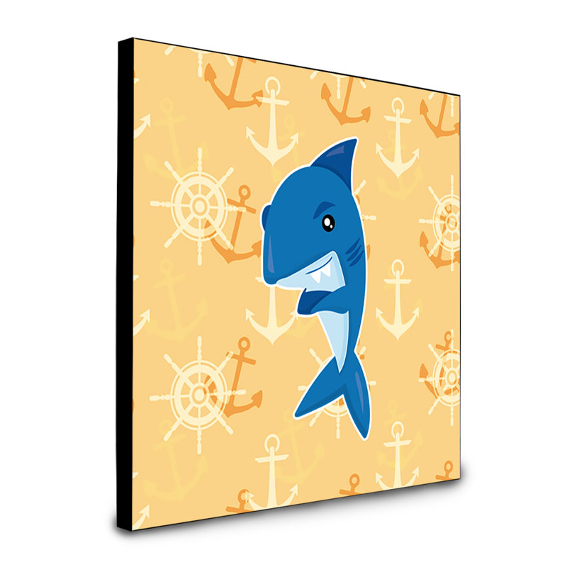 Panneau mural d’art shark Iisle