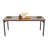 71in Rectangle Dining Table Wood Kitchen Table for 6-8 Person Brown (Only Table)