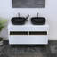 Meuble-lavabo double 47,2 po avec comptoir Lieke-563438211-563438209