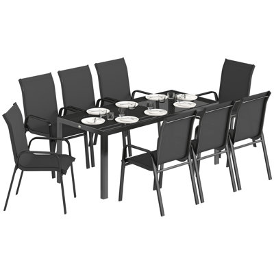 Patio Dining Set Table,