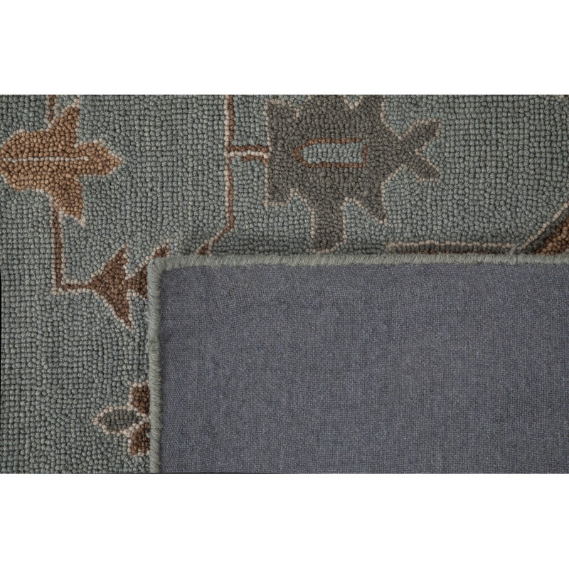 Tapis d'intérieur en laine touffeté à la main Noble, 3 pi x 5 pi