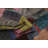 Distressed Patchwork Room Size Area Rug 8x10