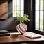 Petit vase en verre Napolitain-555772494
