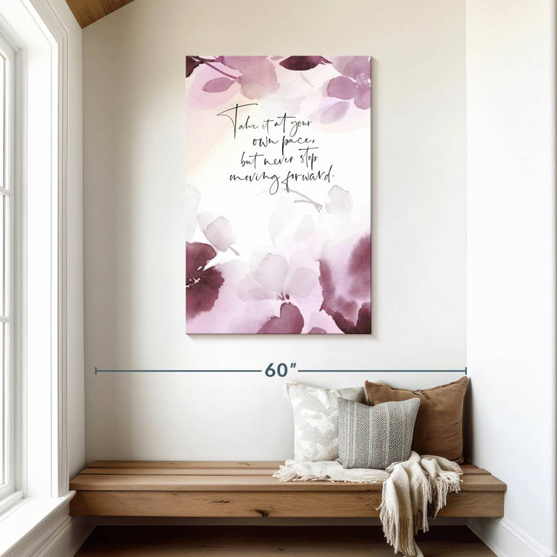 Tergel Your Own Pace, 45" H x 30" W