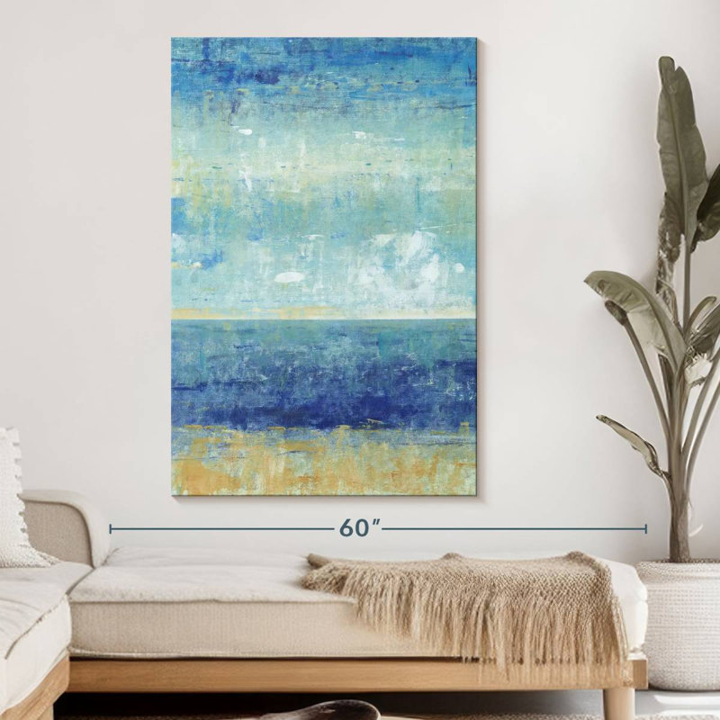 " Beach Horizon II " Print, 51" H x 34" W x 1.25" D