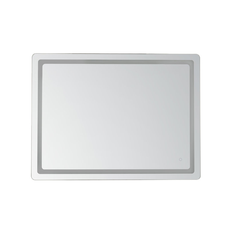 Seneca Rectangle Lighted Wall Mirror,  36"H x 48"W x 1.75"D