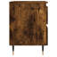 Solley 40cm W Iron Bedside Table-984983211-951472522