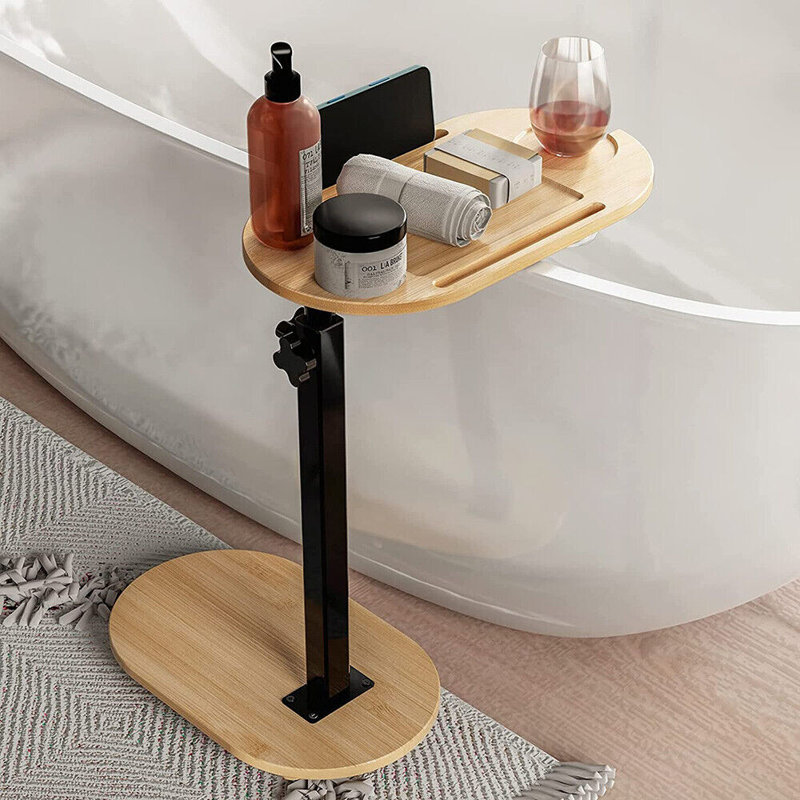 Freestanding Bamboo Shower Caddy