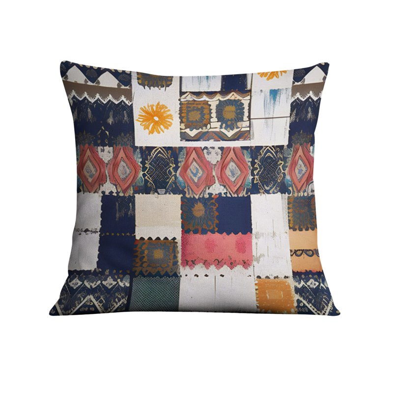 Coussin décoratif, Housse de coussin seulement - sans coussin, H 16 po x l 16 po