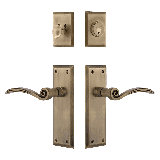 Nostalgic Warehouse New York Entry Set with Swan Lever