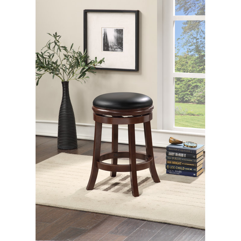 Tabouret de bar et de comptoir Westerberg, Cappuccino, Tabouret de comptoir (assise de 24 po de hauteur)