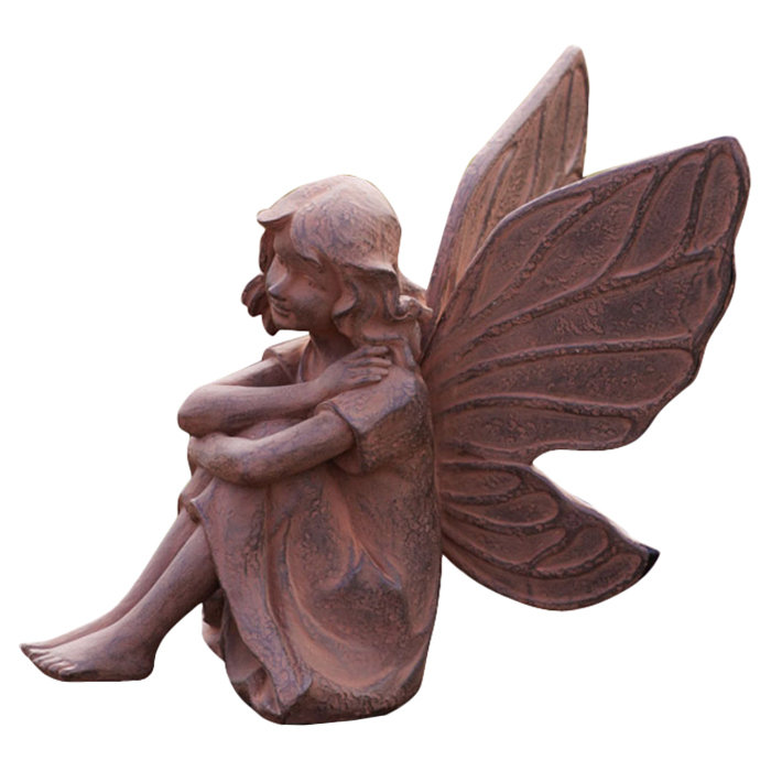 Earth Fairy Weather Resistant Plastic Garden Statue