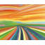 Napperon coloré en polyester Road | Décoration de chambre à coucher | Contemporain