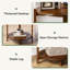 Solid Wood End Table