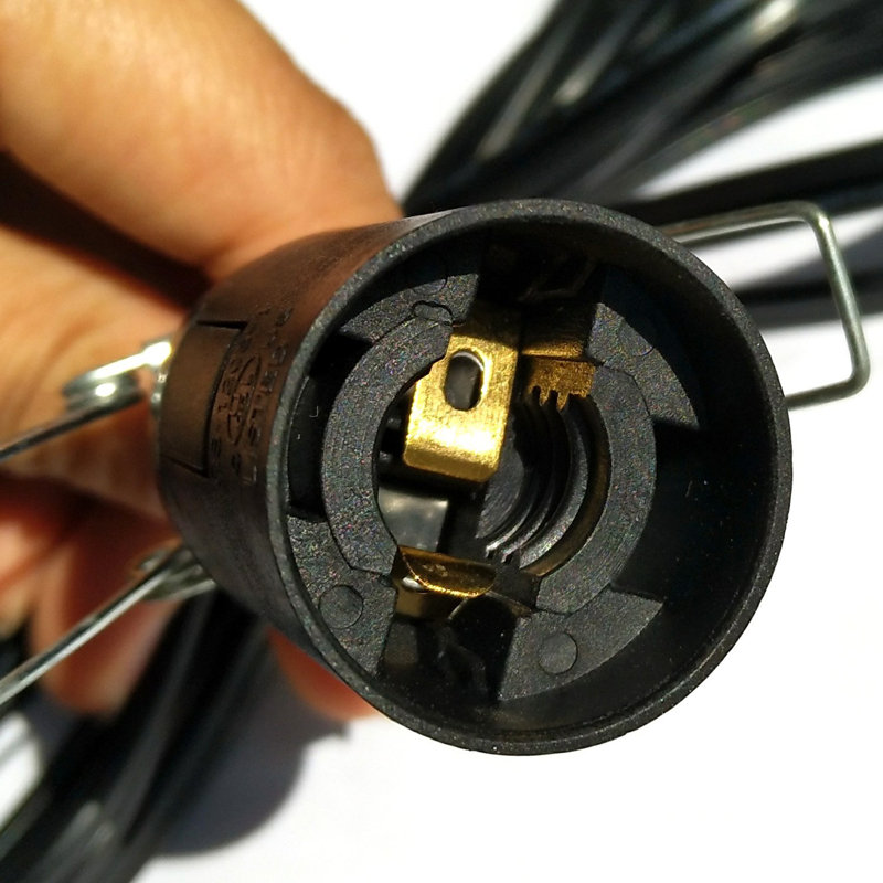 Cordon de rechange pour lampe de sel de l'Himalaya 6 pi avec gradateur noir
