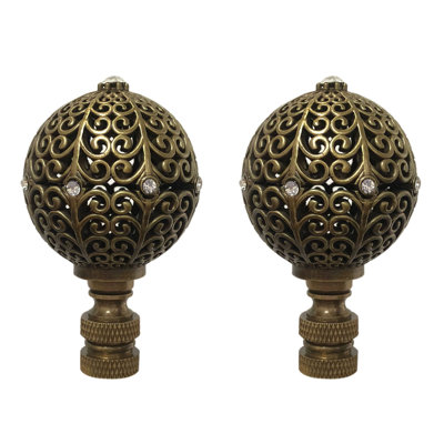 Filigree Sphere Lamp Finial