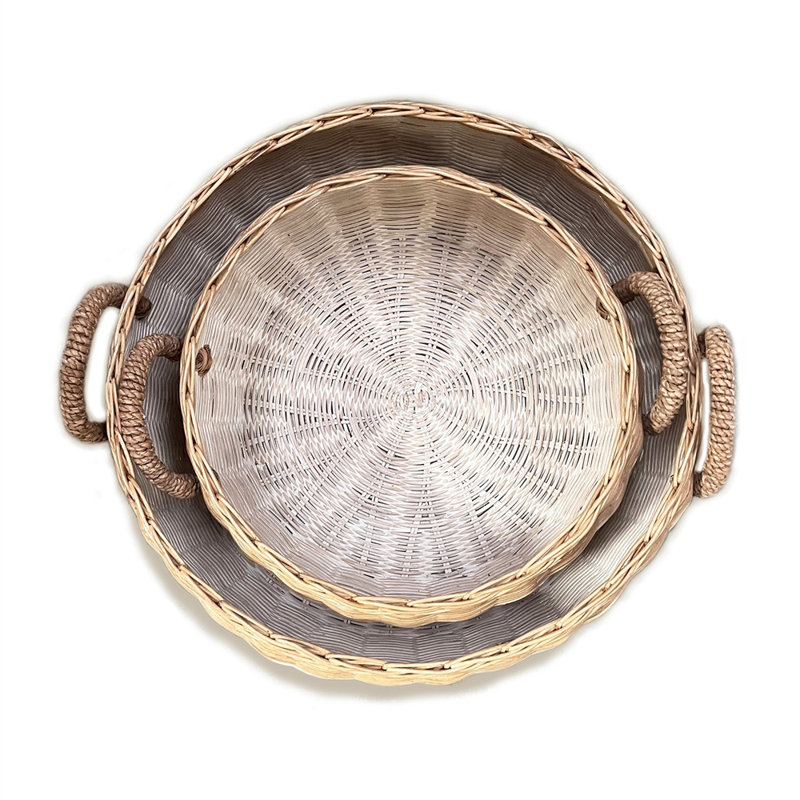 Wicker Metal General Basket Set
