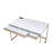 Litty 48"W Metal Base Writing Desk with Power Outlet-2052846157