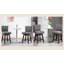 Tabouret de comptoir pivotant de 26,5 po-72286378