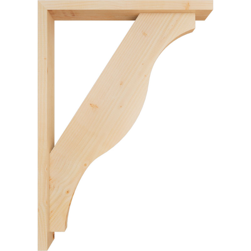 Support Funston Block avec support décalé, 40 x 28, Sapin Douglas de l 3 1/2 (lisse)