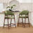 Upholstered Solid Wood Bar Stool Counter Stool-1188858361-1188858363