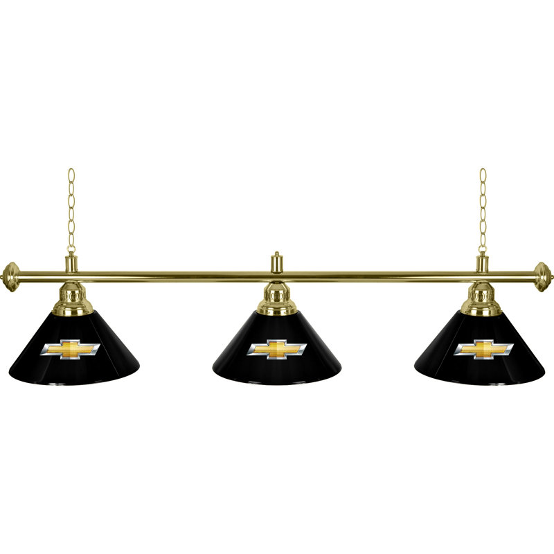Chevrolet 3 - Light Pool Table Lights Pendant