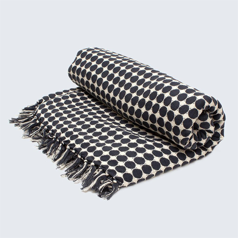 Cotton Hand Woven Throw Blanket