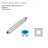Ceiling-mounted Shower Arm-100682892
