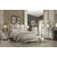 Grand lit plateforme tapissier Citrana