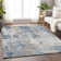 Premium Machine Washable Prisco Blue Rug