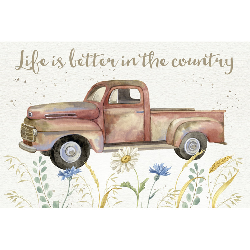 Nostalgic Farm II - Wrapped Canvas Painting, 30cm H x 46cm W x 3.8cm D