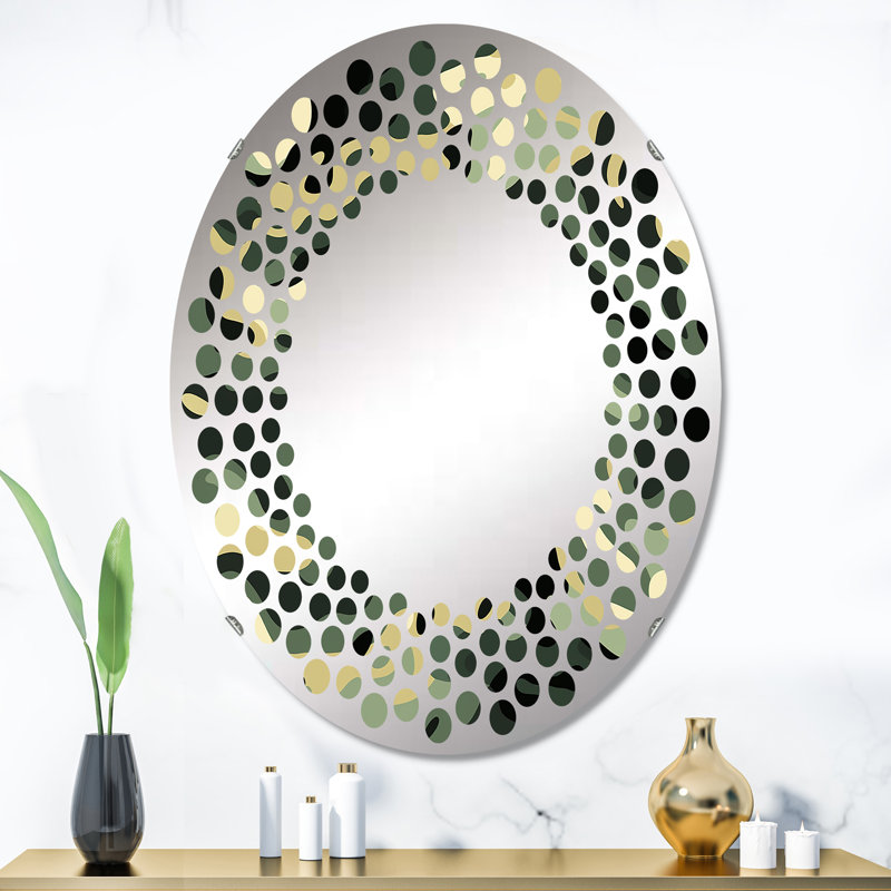 Miroir mural oval, 35,4 po x 23,6 po