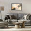 «Distinct Shapes Neutrals», estampe numérique, design par Franklyn Gregory-1618813174-1618813173