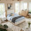 Lit plateforme tapissier avec tête de lit en bois allongée-528697092-528697093