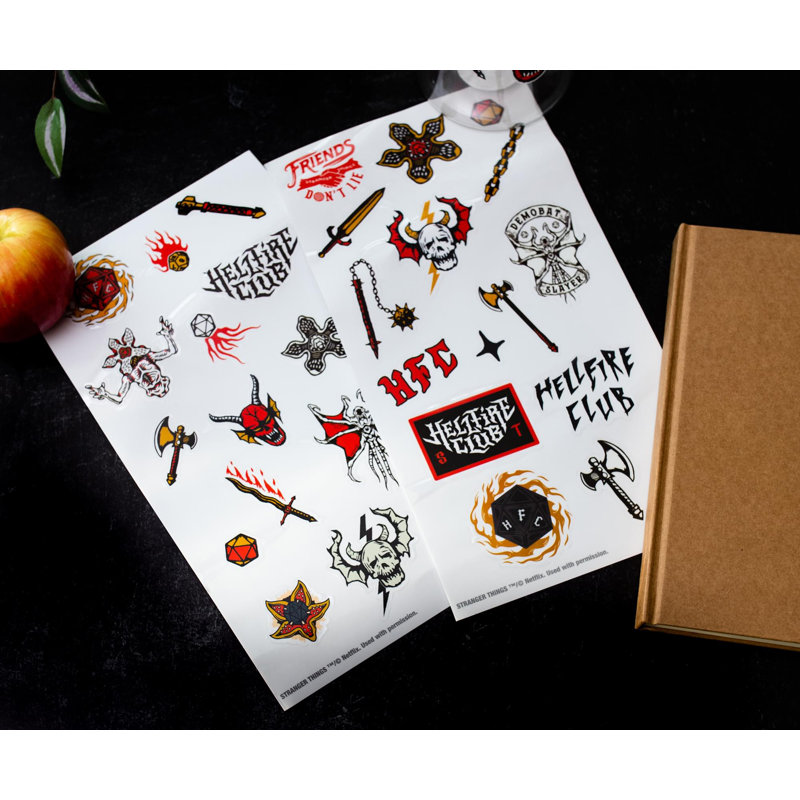 Silver Buffalo Stranger Things Hellfire Club Water Bottle - Thumbnail 3