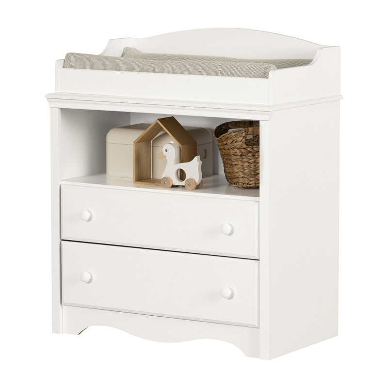 Angel Changing Table Dresser, White