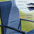 Patio Dining Set with 60" Metal Round Dining Table and 8 Padded PVC-coated polyester Swivel Chairs-1464450700