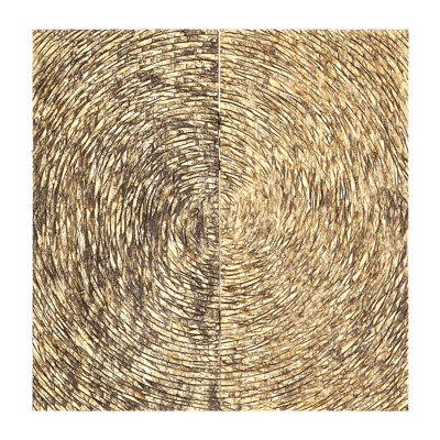 Abstract Wall Decor on Wood