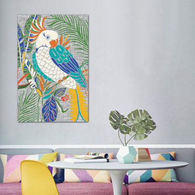 «Tropical Cockatoo» par Chariklia Zarris - impression d'art graphique