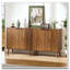 Buffet buffet avec rangement, armoire de ferme avec trombone
